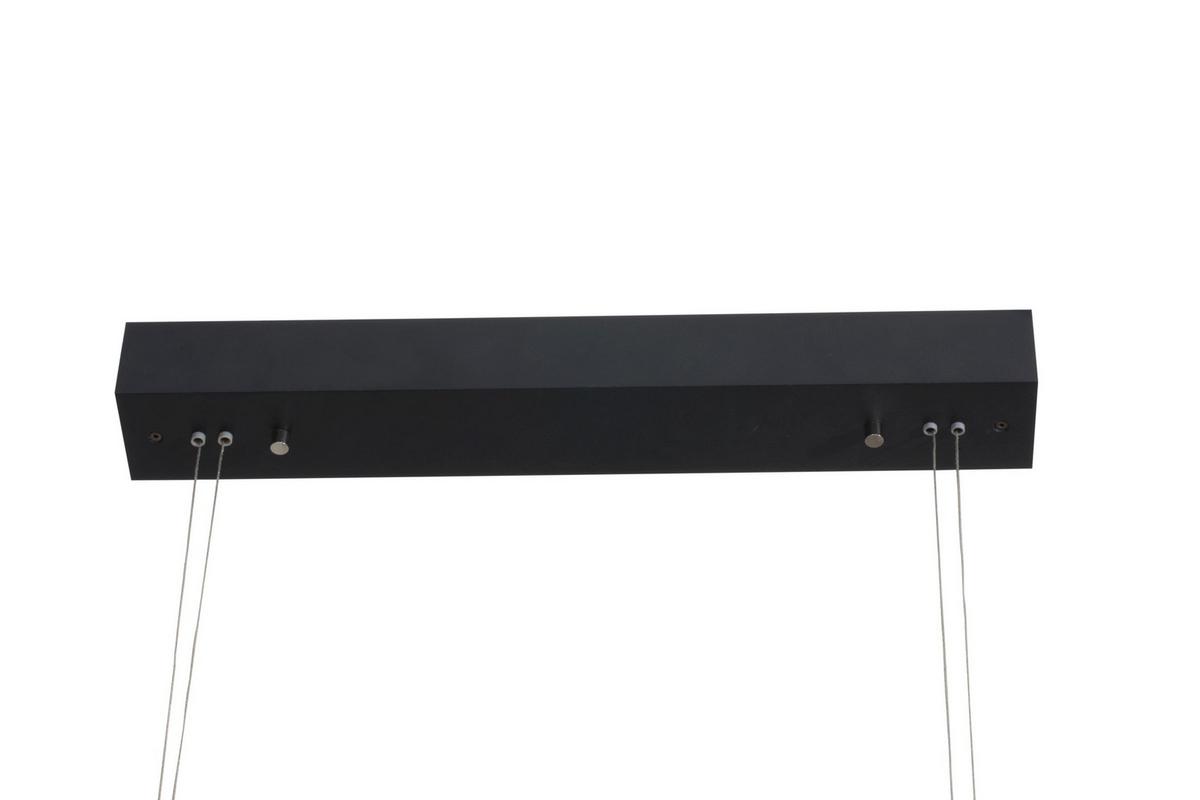 LAMPA WISZĄCA LED RAPHAELO - czarny, Basics, metal/drewno (127,8cm) - Dieter Knoll