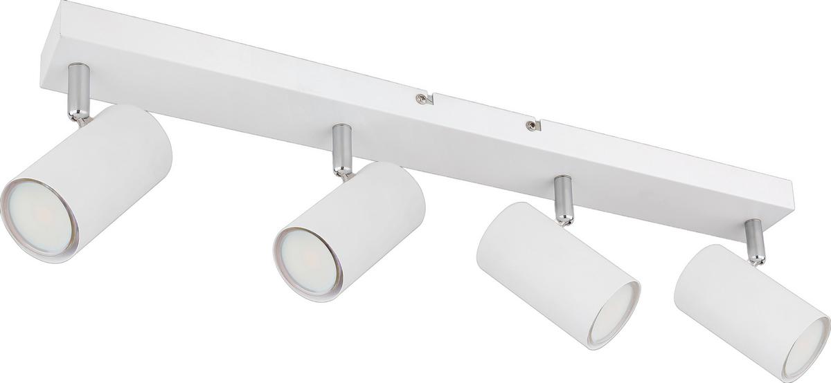 Strahler Witmo2 Weiß max. 25 Watt - Weiß, KONVENTIONELL, Metall (56/6/12cm)