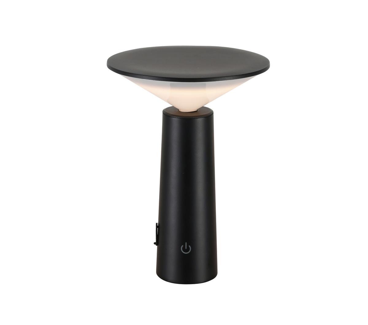 Zunanja Led-svetilka Kolim - črna, Romantika, umetna masa (14/19cm) - Modern Living