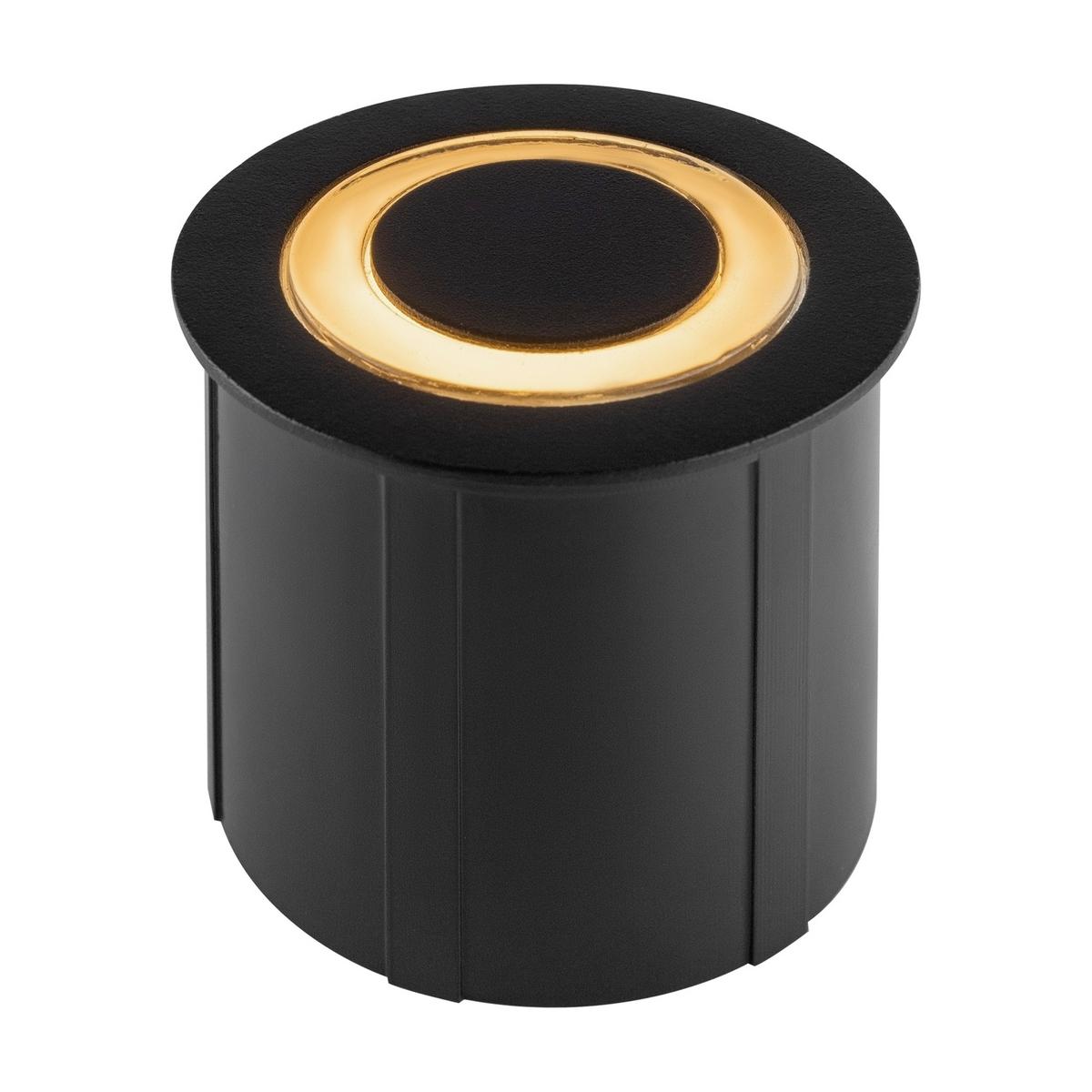 Wegeleuchte Limo Schwarz max. 3 Watt - Schwarz, Trend, Metall (6,2/6,2cm) - MAYTONI