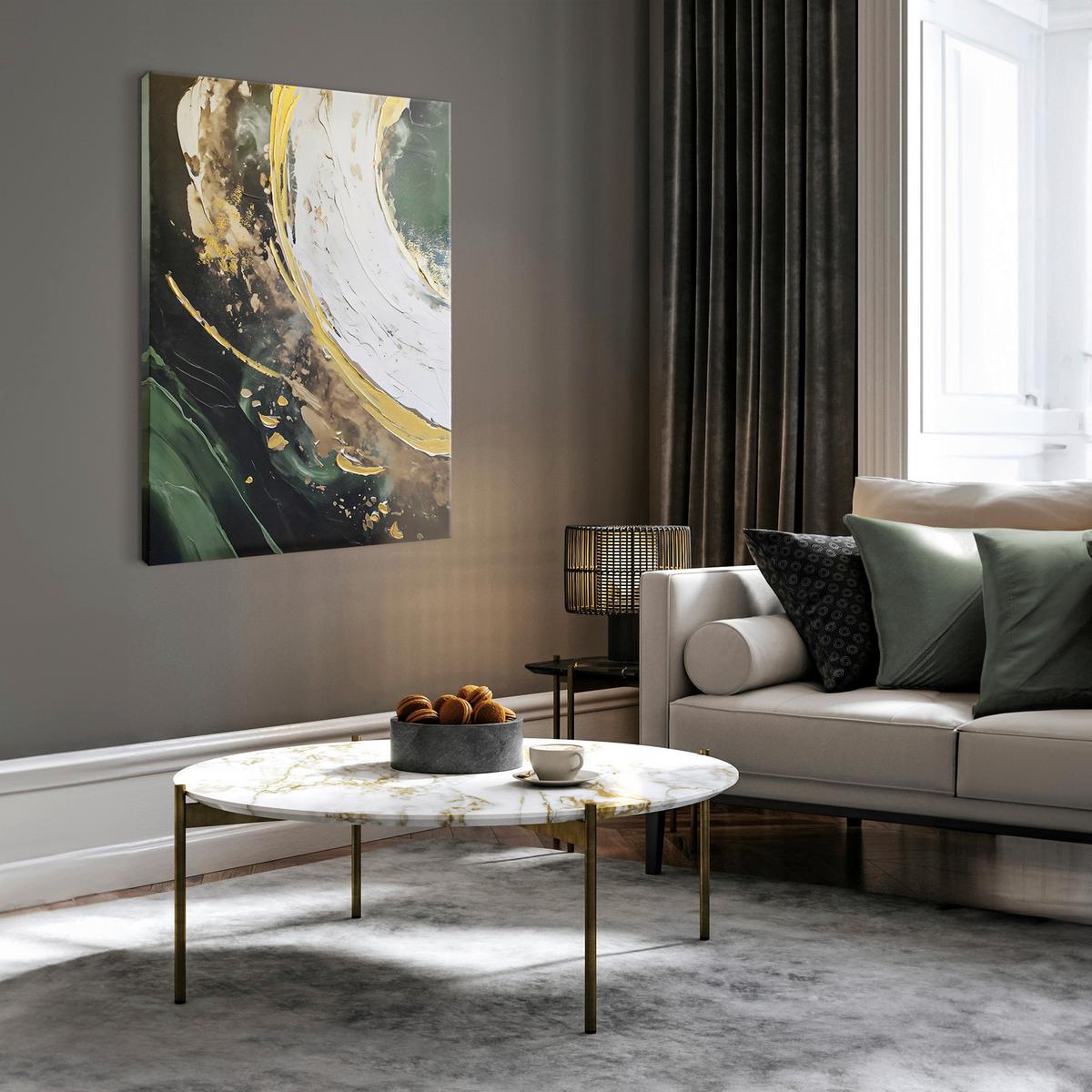 Leinwand CA Multiolor - Multicolor, Basics, Holz/Textil (70/100cm)