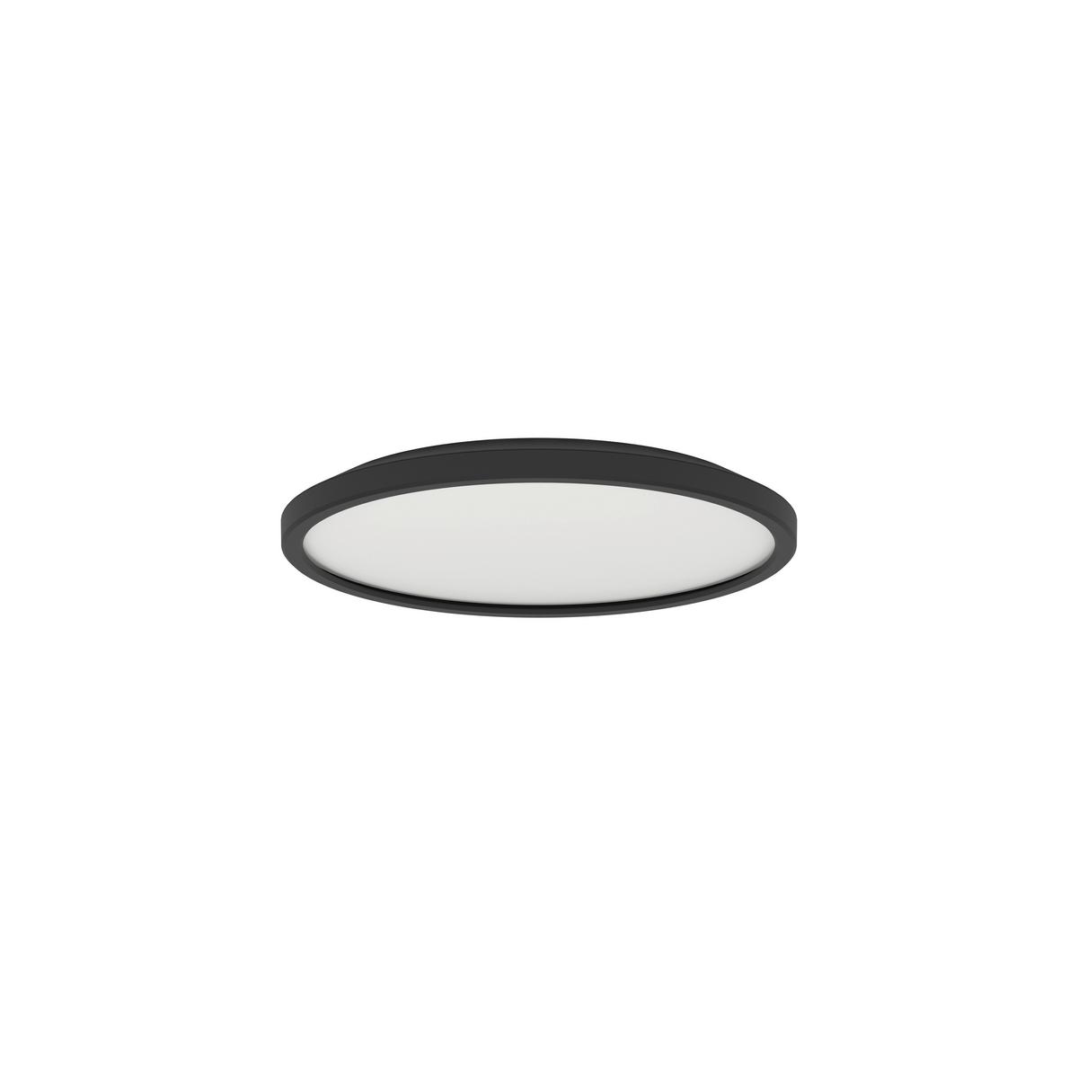 ŁAZIENKOWA LAMPA SUFITOWA 780904 CURITIBA - czarny/biały, Basics, tworzywo sztuczne (29,5/2,5cm) - Celina