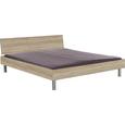Futonska Postelja Belia - aluminij/hrast, Konvencionalno, kovina/les (140/200cm) - Mömax modern living Futonska Postelja Belia - aluminij/hrast, Konvencionalno, kovina/les (140/200cm) - Mömax modern living