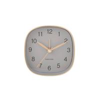 BUDZIK TRAVEL SQUARE - Basics, tworzywo sztuczne (8.5/4/8.5cm) - Karlsson