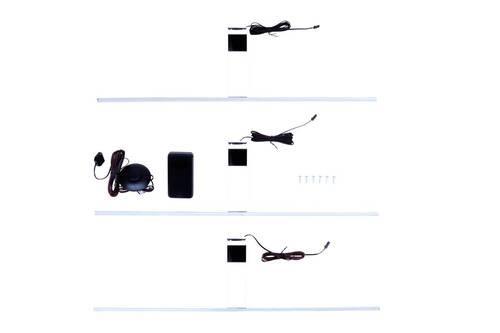 Lampă aplicată SLIMLINE - culoare crom, Modern, plastic (60cm)