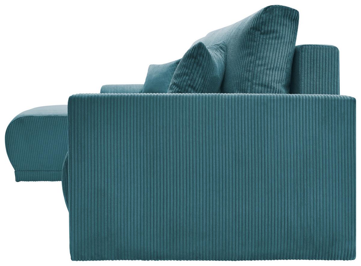 Kutna Garnitura Kim - tirkizna, Moderno, drvo (233/146cm) - Modern Living