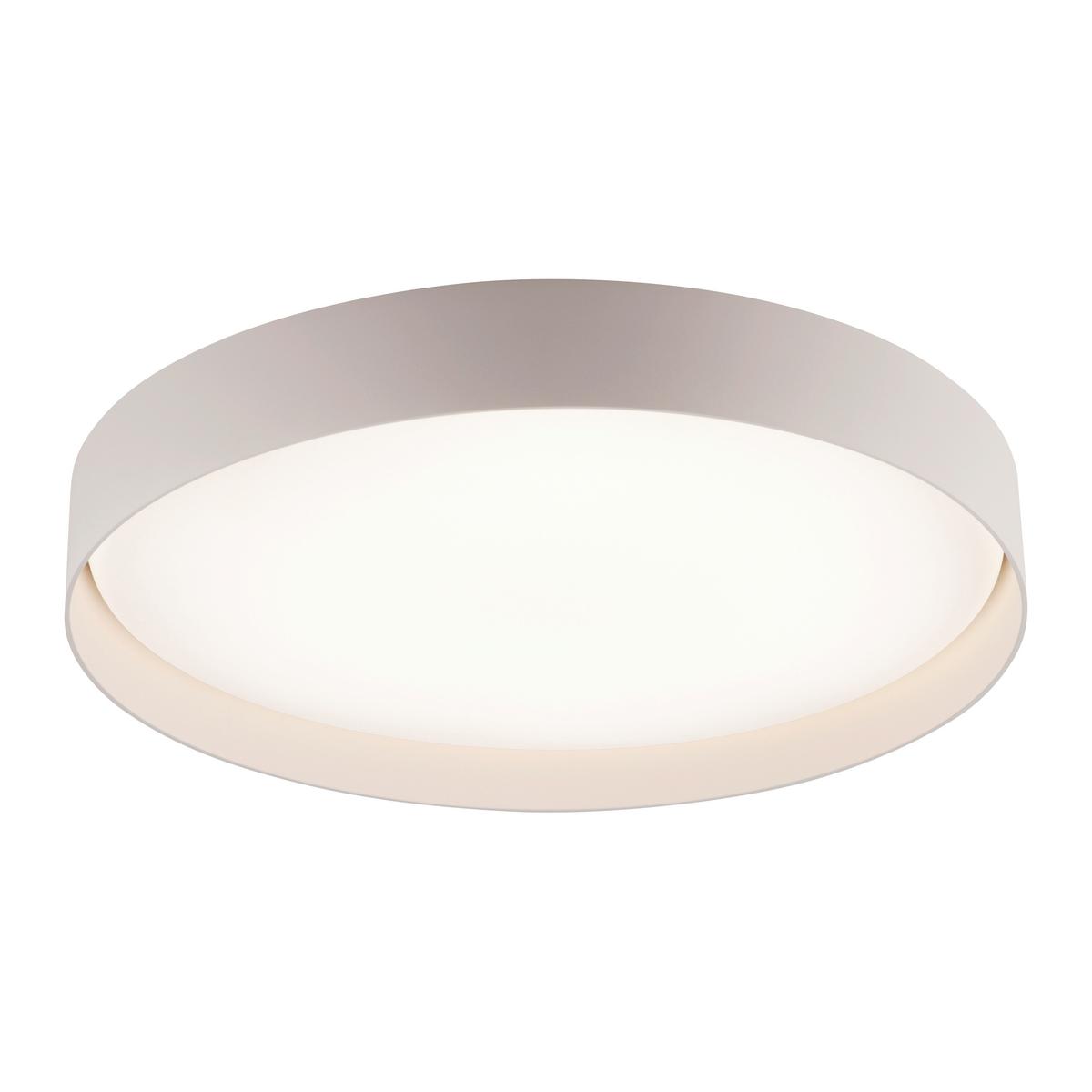 LAMPA SUFITOWA LED 14595-39 TAVOLI - kolor piaskowy, Konventionell, tworzywo sztuczne/metal (49/49/7.3cm) - Schöner Wohnen