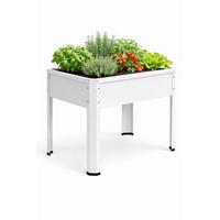 Hochbeet "vcm Hochbeet "balora M - Weiss, Modern, Metall (50/45/40cm)