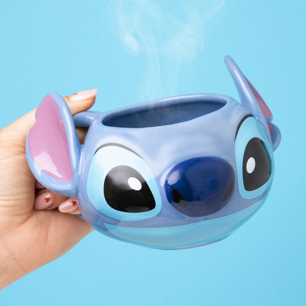FILIŻANKA STITCH MUG/ LILO & STITCH - niebieski, Basics, ceramika (13.47/15.75/88.9cm) - Disney
