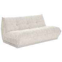 Modul Sofaelement Giselle Weiß - Weiß, Trend, Textil (180/80/112cm) - Livetastic