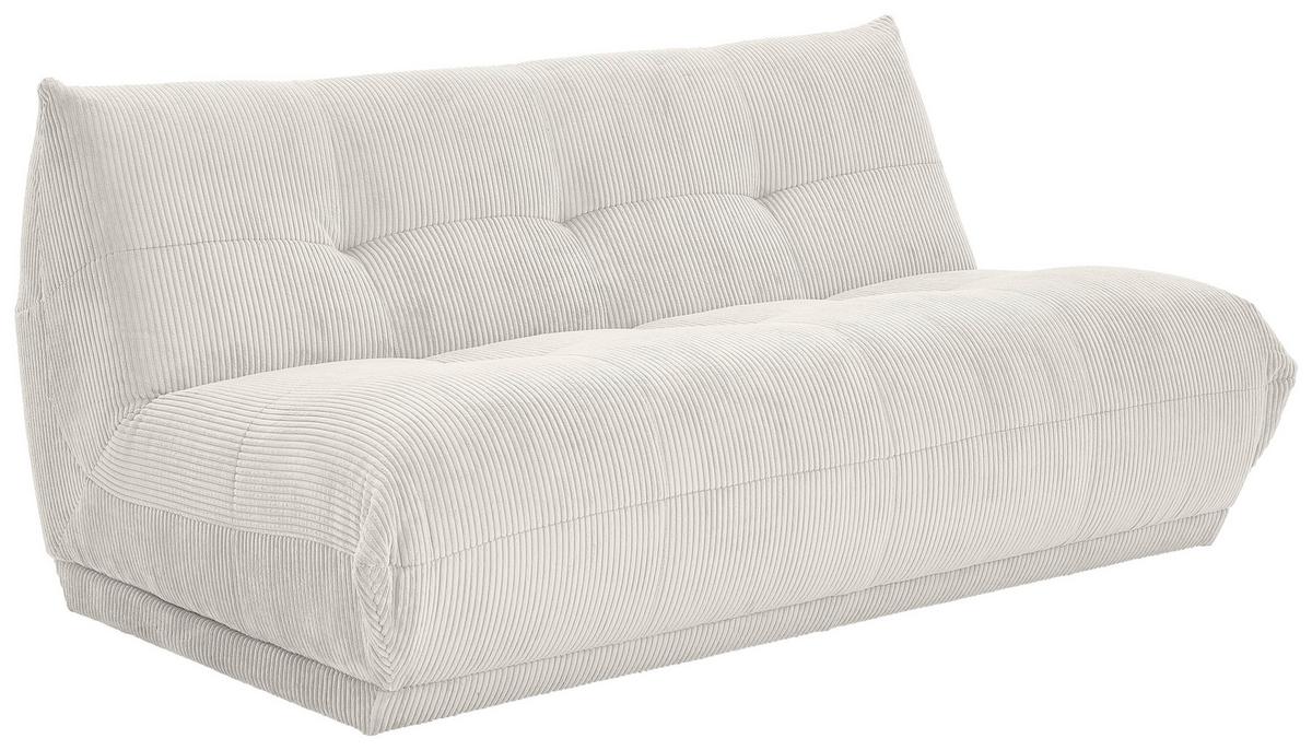 Modul Sofaelement Giselle Weiß - Weiß, Trend, Textil (180/80/112cm) - Livetastic