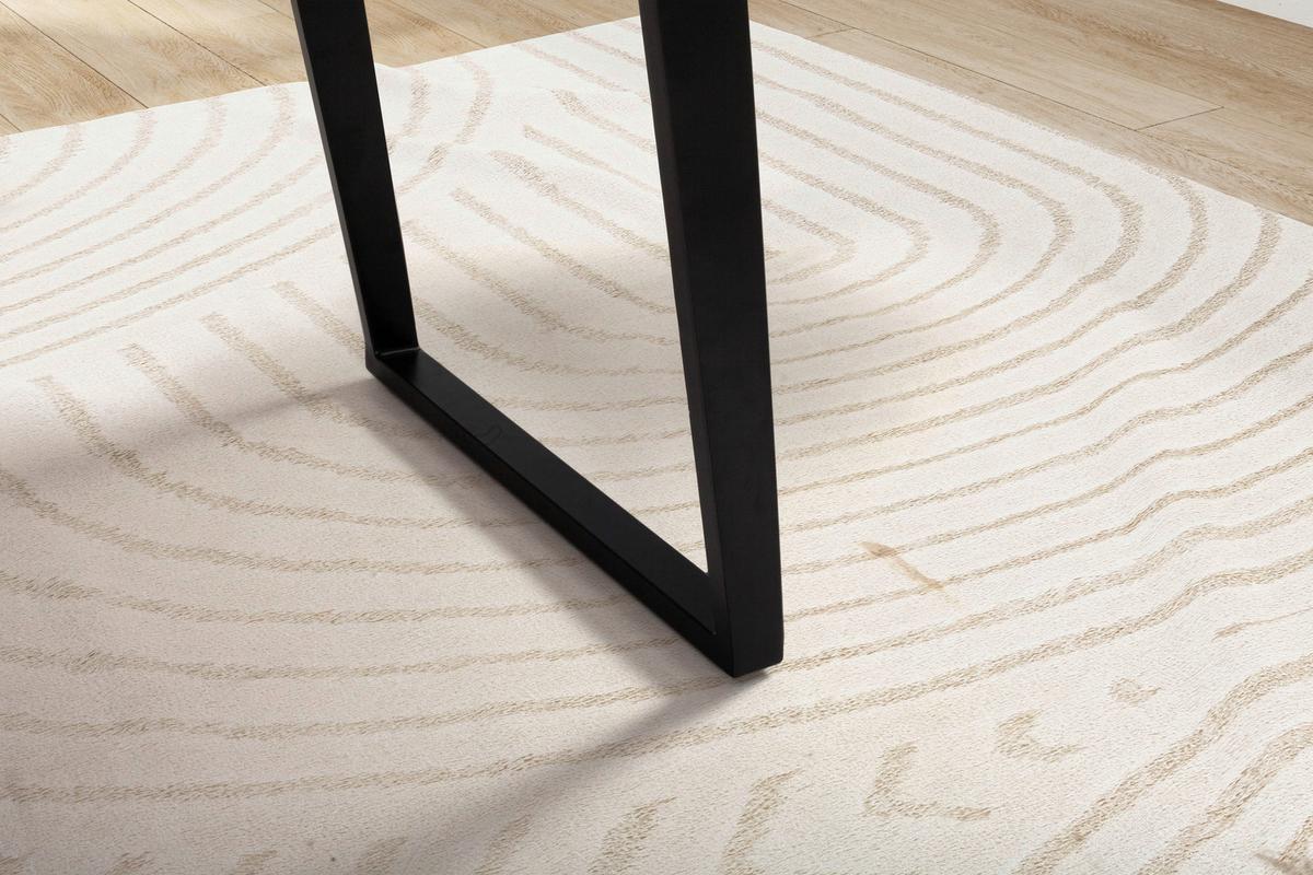 Pisalna Miza Wl7.276 - črna/barve akacije, Moderno, kovina/les (120/60/76cm) - MID.YOU