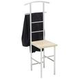 Herrendiener in Eichefarben - Eichefarben/Alufarben, MODERN, Holzwerkstoff/Metall (46/109/46cm) - Mömax modern living Herrendiener in Eichefarben - Eichefarben/Alufarben, MODERN, Holzwerkstoff/Metall (46/109/46cm) - Mömax modern living