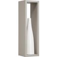 Stenski Regal Regolo -sb- - rjava, Moderno, valoviti karton (60/17/15,5cm)