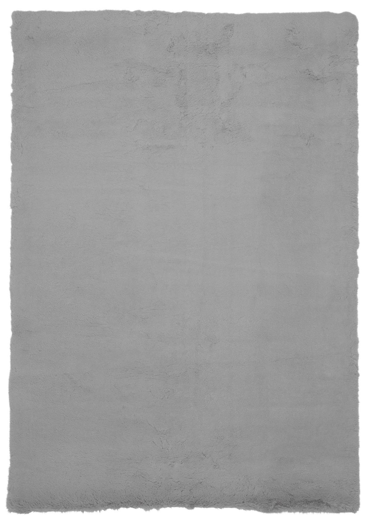 Szőtt Szőnyeg Fuzzy 1 - szürke, Modern, textil (80/150cm) - Mömax