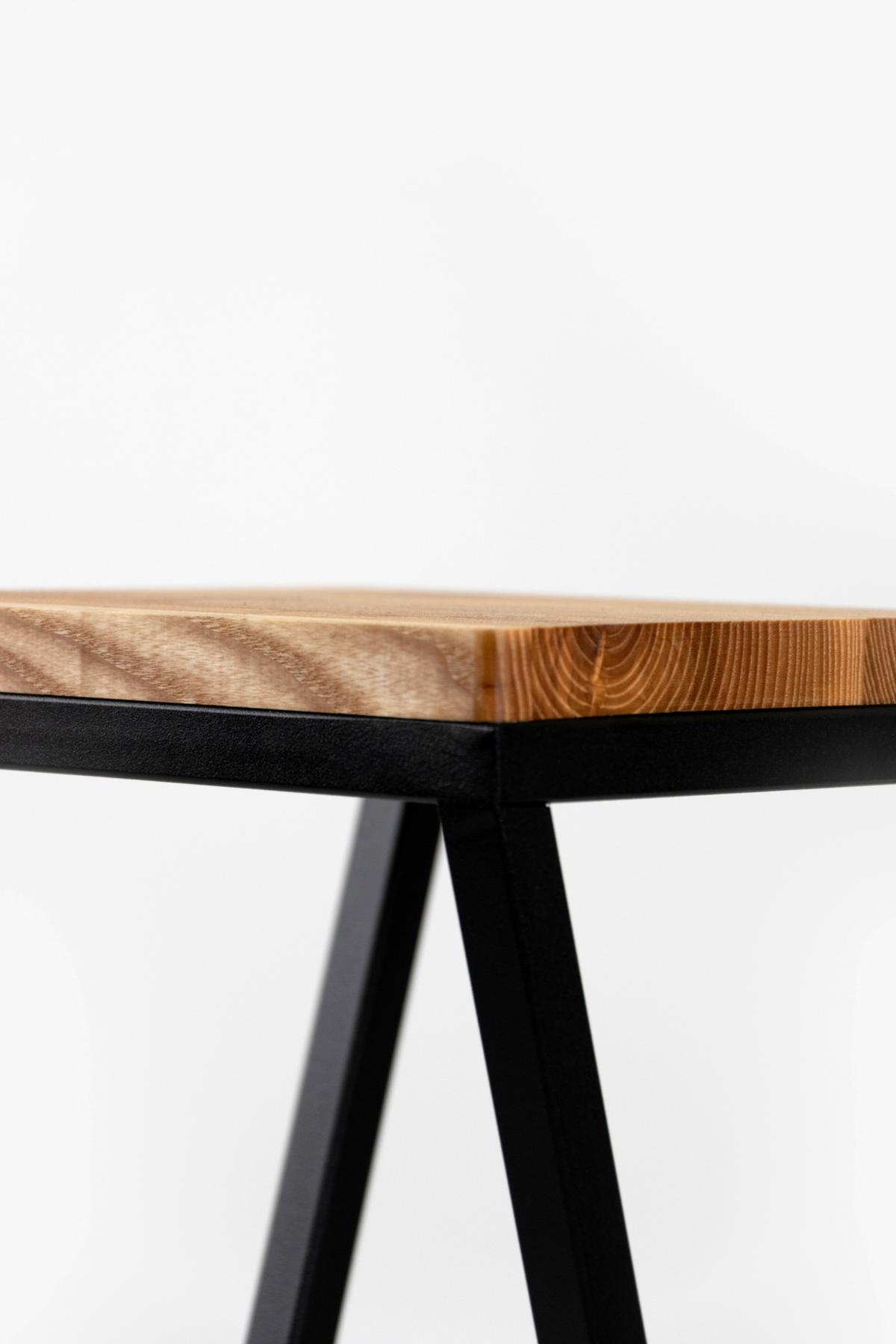 Blumenständer Schwarz - Schwarz, Basics, Metall (19/77/19cm)