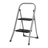 Scară mică pliabilă Bill - gri, Konventionell, metal (46,5/55/81cm) - Mömax