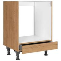 Herdumbauschrank Structura Eiche - Eichefarben, MODERN, Holzwerkstoff (60/87/56cm) - Nobilia