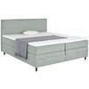 Boxspring Krevet Kleopatra - svijetlo siva, Konvencionalno, drvni materijal/tekstil (180/200cm) - Modern Living