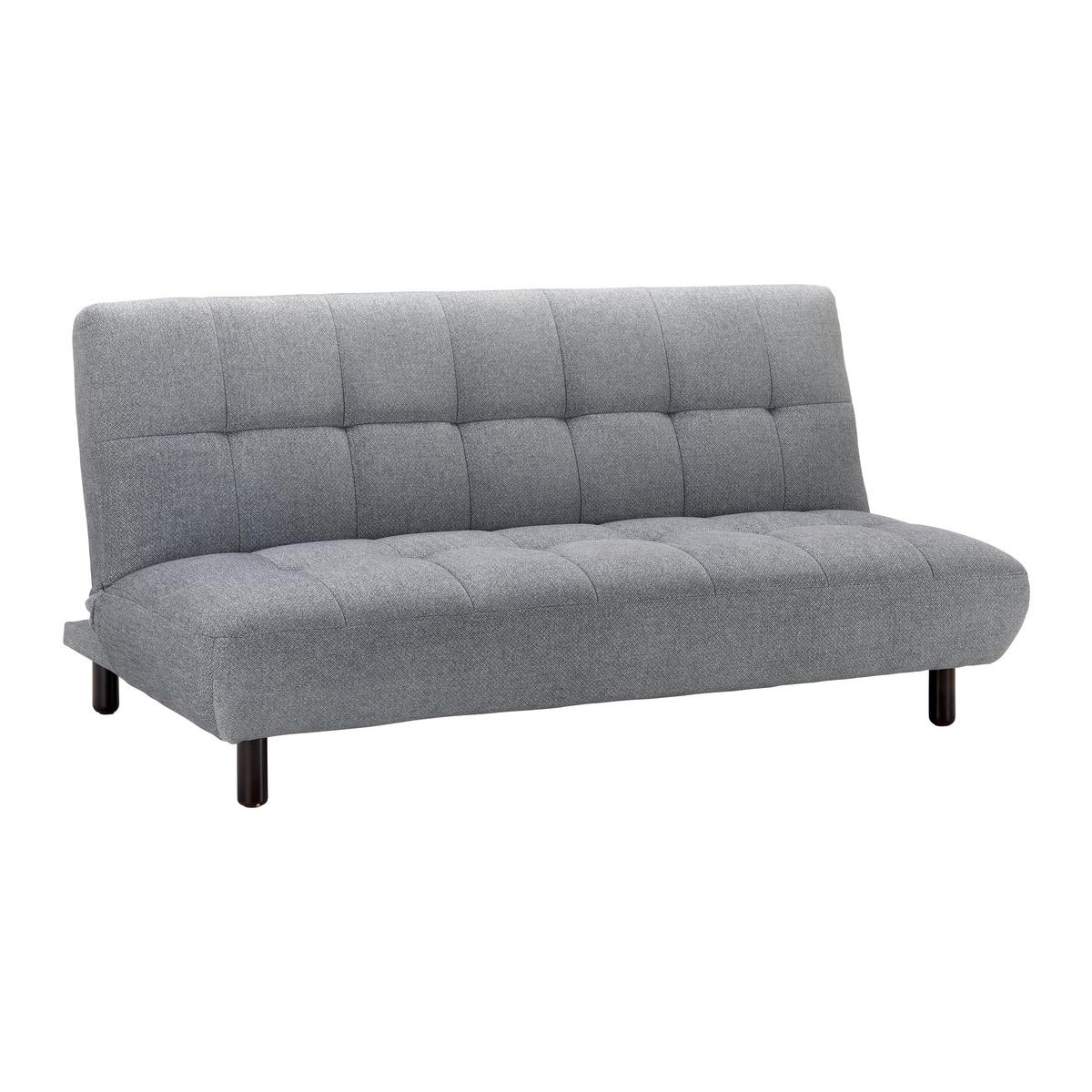 Canapea extensibila CAMILLA - gri deschis, Modern, textil (186/90/106cm) - Bessagi Home