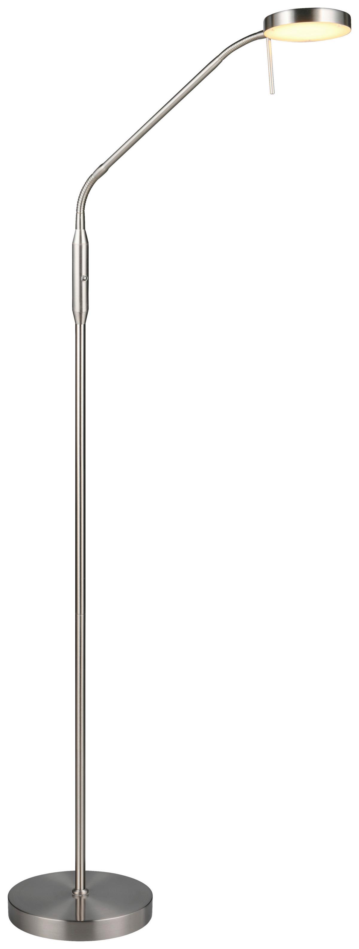 AKUMULATOROWA LAMPA STOJĄCA R44561107 MORENO - kolor niklowy, Konventionell, metal (160,5/22/51cm)