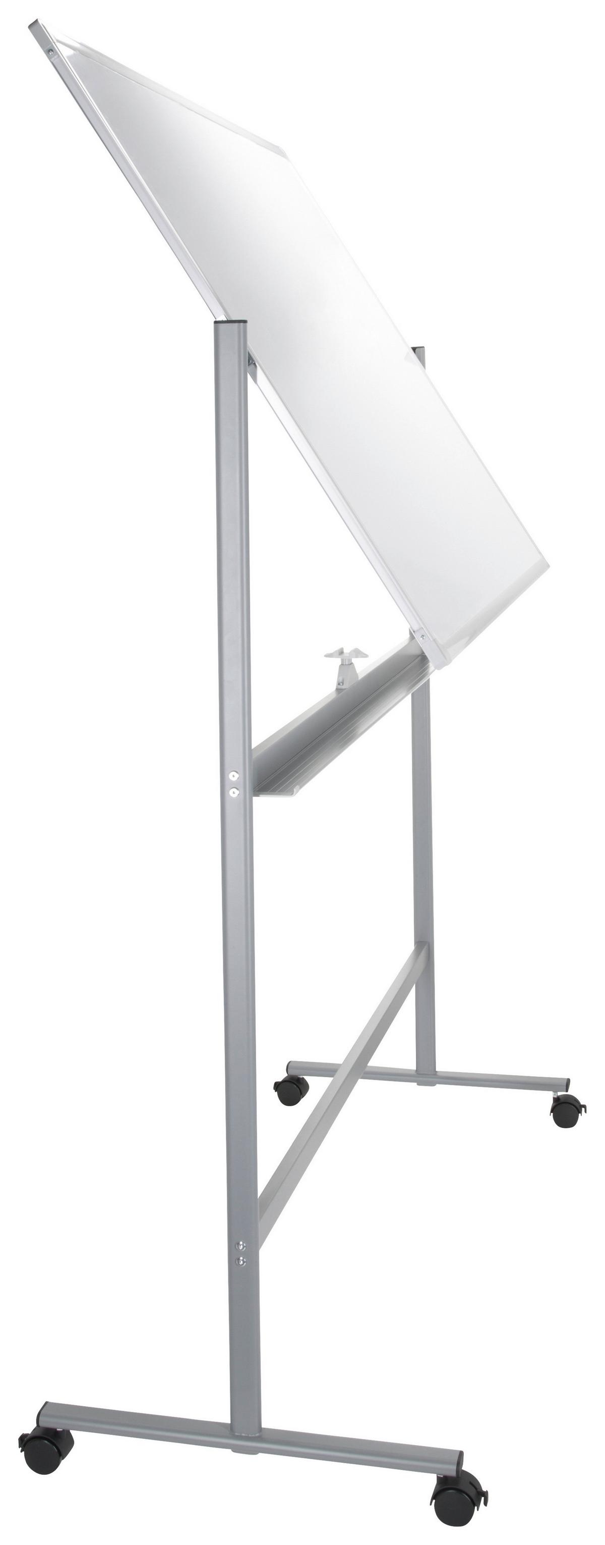 Bela Tabla Multiboard I - srebrne barve/bela, Basics, kovina (128/187/54cm) - MID.YOU