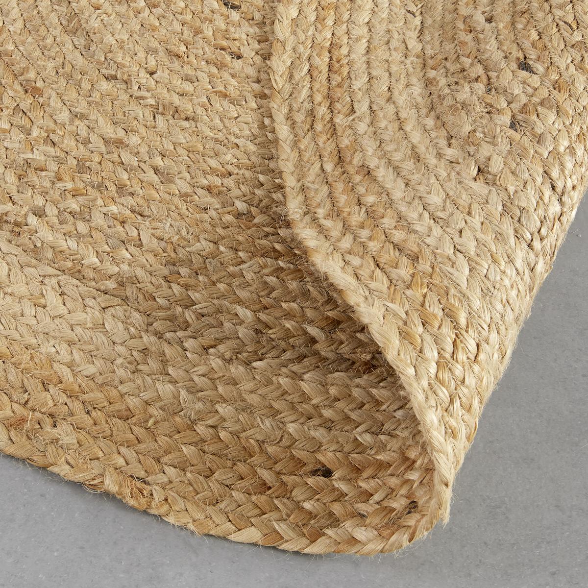 Ravno Tkana Preproga Hanoi 2 - naravne barve, Moderno, tekstil (110cm) - Modern Living