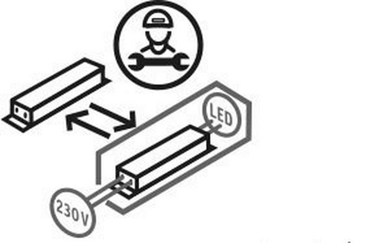 LED-Hängeleuchte Lento max. 42 Watt - Schwarz, Design, Kunststoff/Metall (100/150cm) - Paulmann