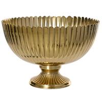 PATERA DEKORACYJNA 386946 - PALAZZO - kolor złoty, Basics, metal (30.00/30.00/20.00cm)