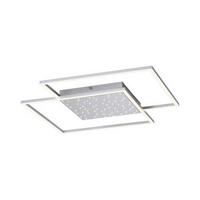 LED-Deckenleuchte Yuki in Grau max. 57 Watt - Grau, Design, Metall (67/67/5cm) - Paul Neuhaus