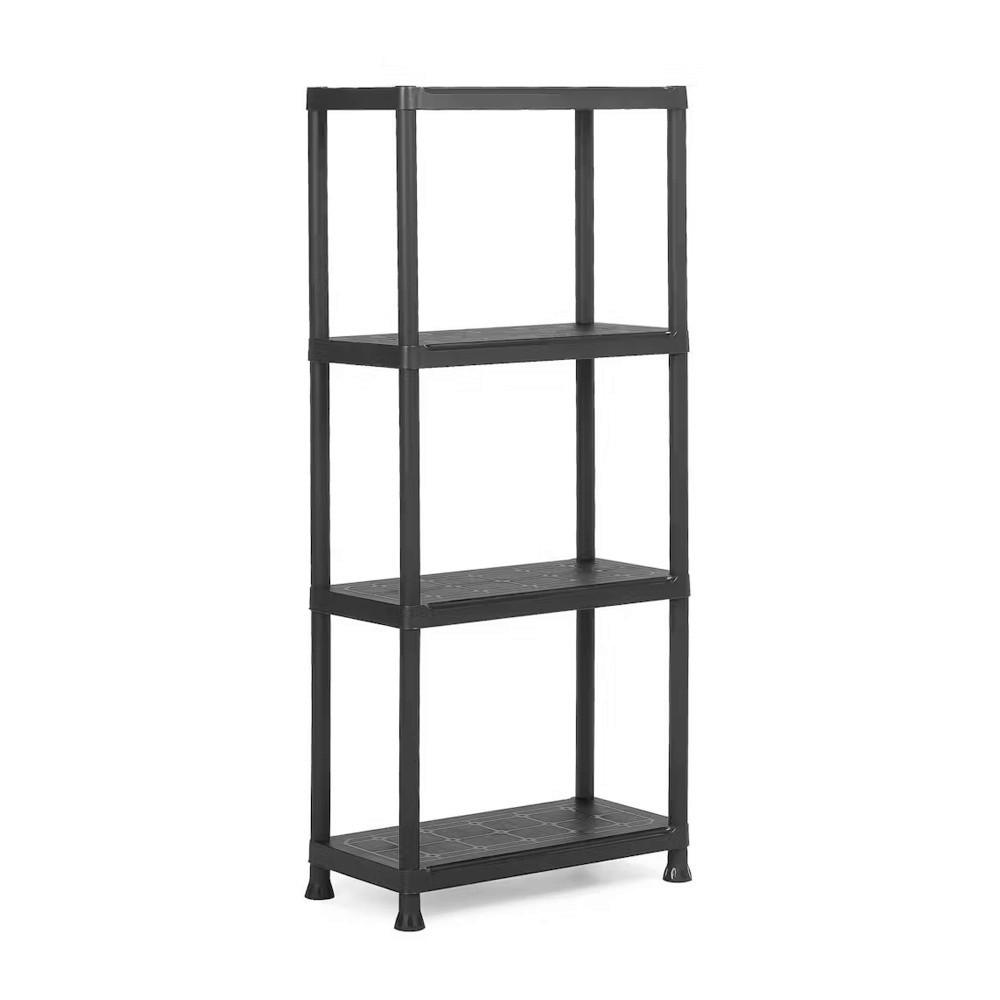 Polc Keter 256740 - fekete, műanyag (60/30/135cm) - Keter