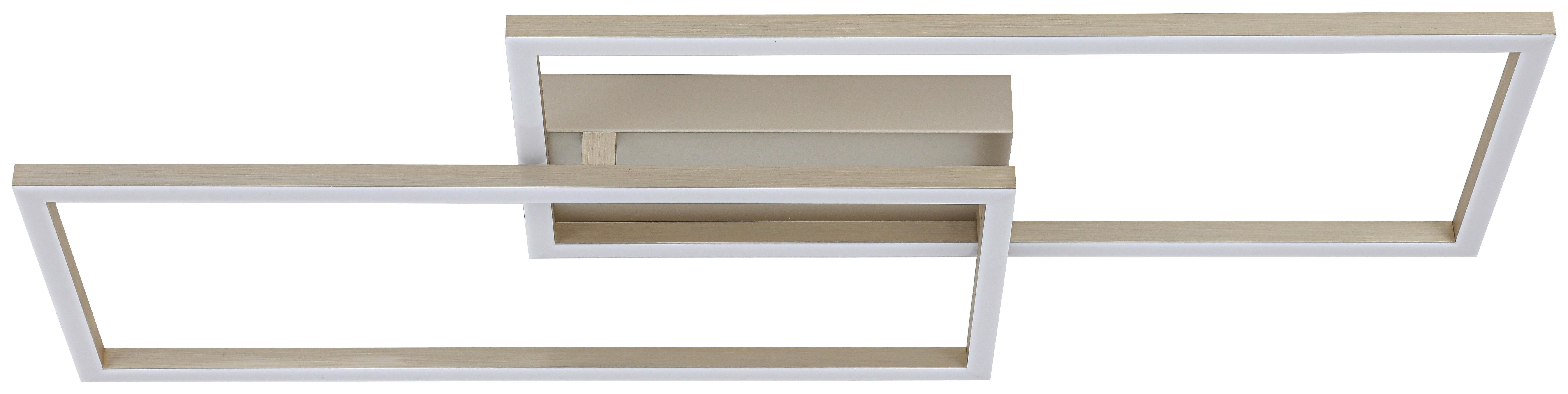 LED-TAKLAMPA CEM - champagne, Modern, metall/plast (75/30/7cm) - Mömax