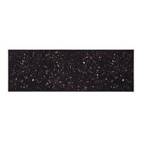 Läufer Terazzo Black in Schwarz ca. 50x150cm - MODERN, Kunststoff (50/150cm) - Modern Living