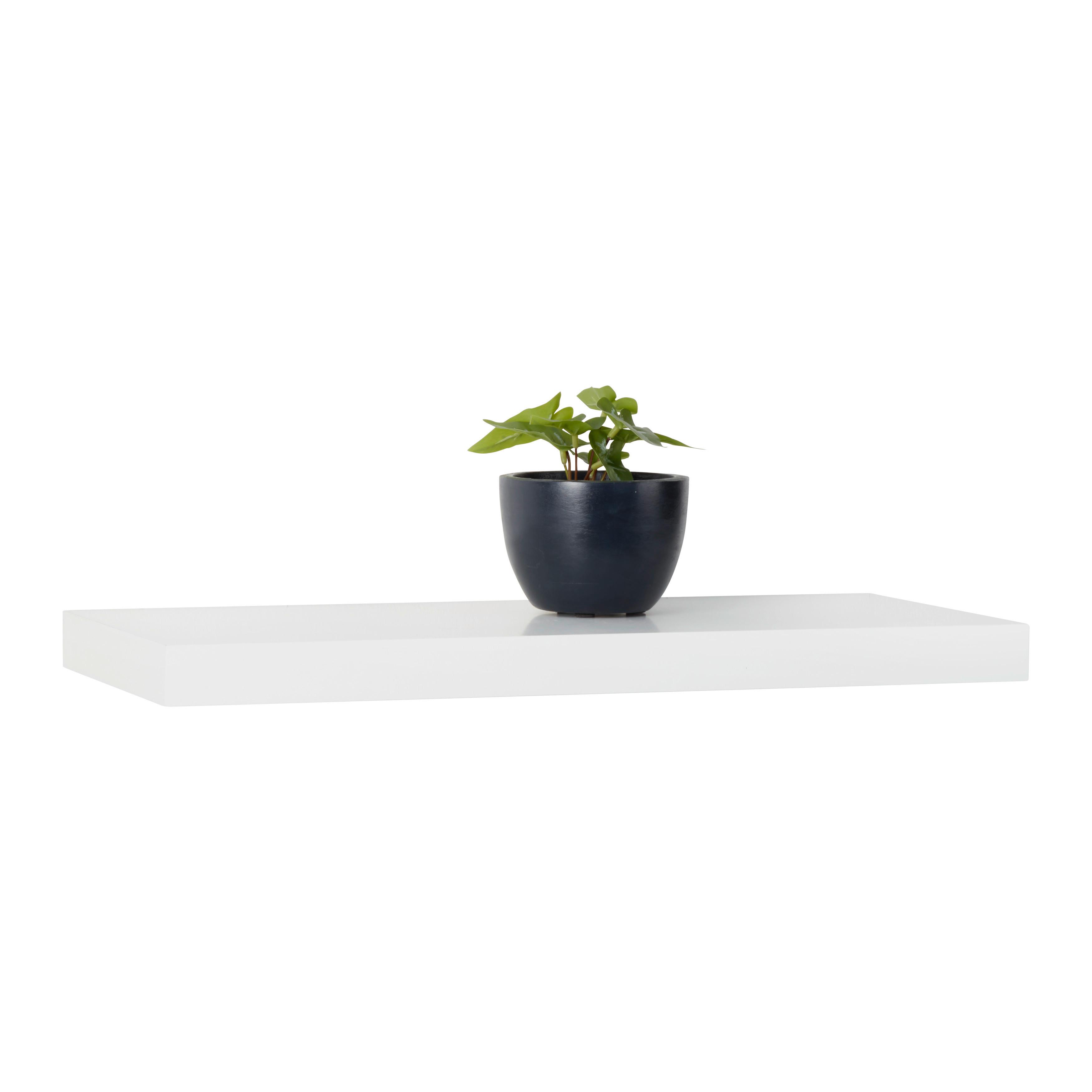 Wandboard Mister Office in Weiß - Weiß, MODERN, Holzwerkstoff (60/4/24cm) - Mömax