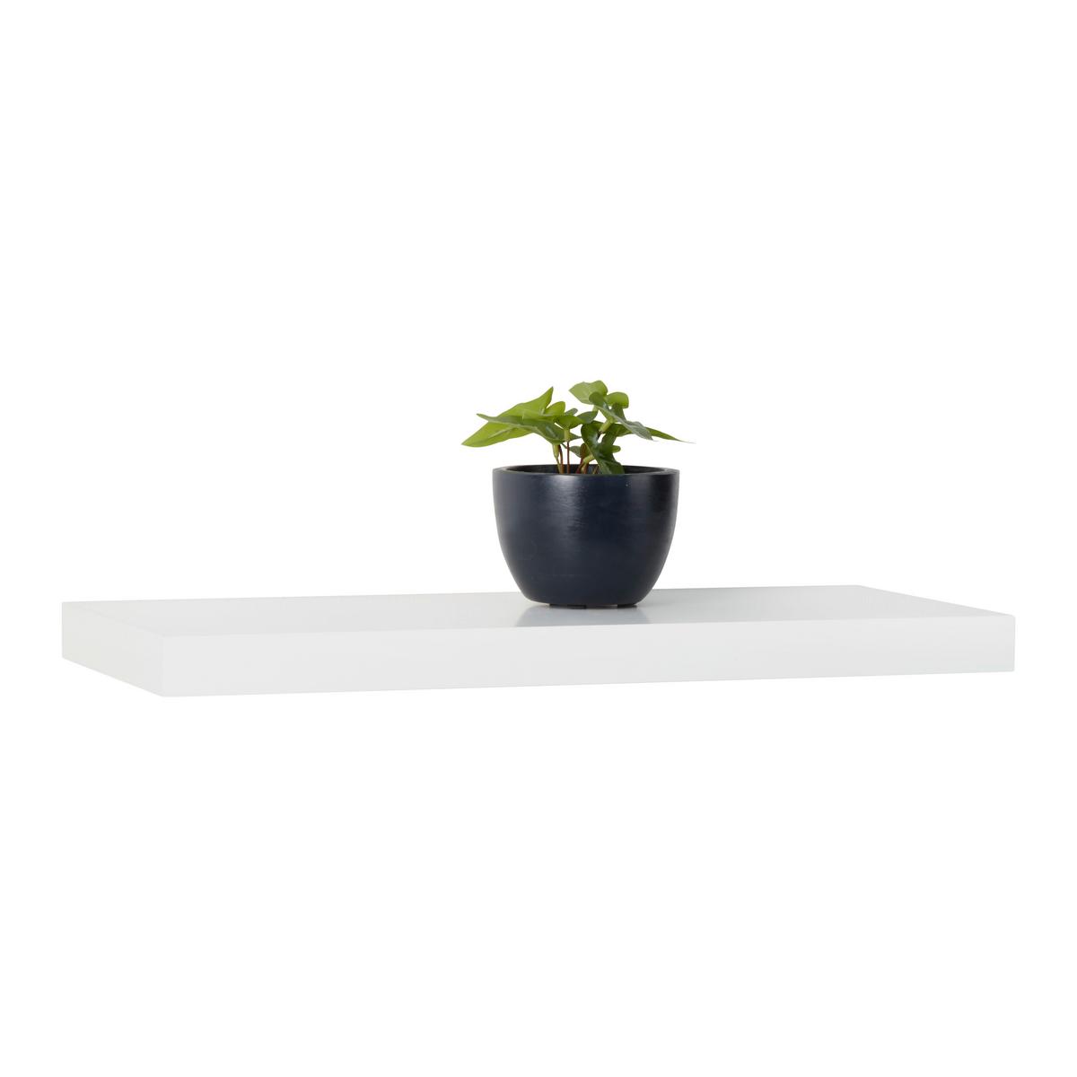 Wandboard Mister Office in Weiss - Weiss, Modern, Holzwerkstoff (60/4/24cm) - Mömax