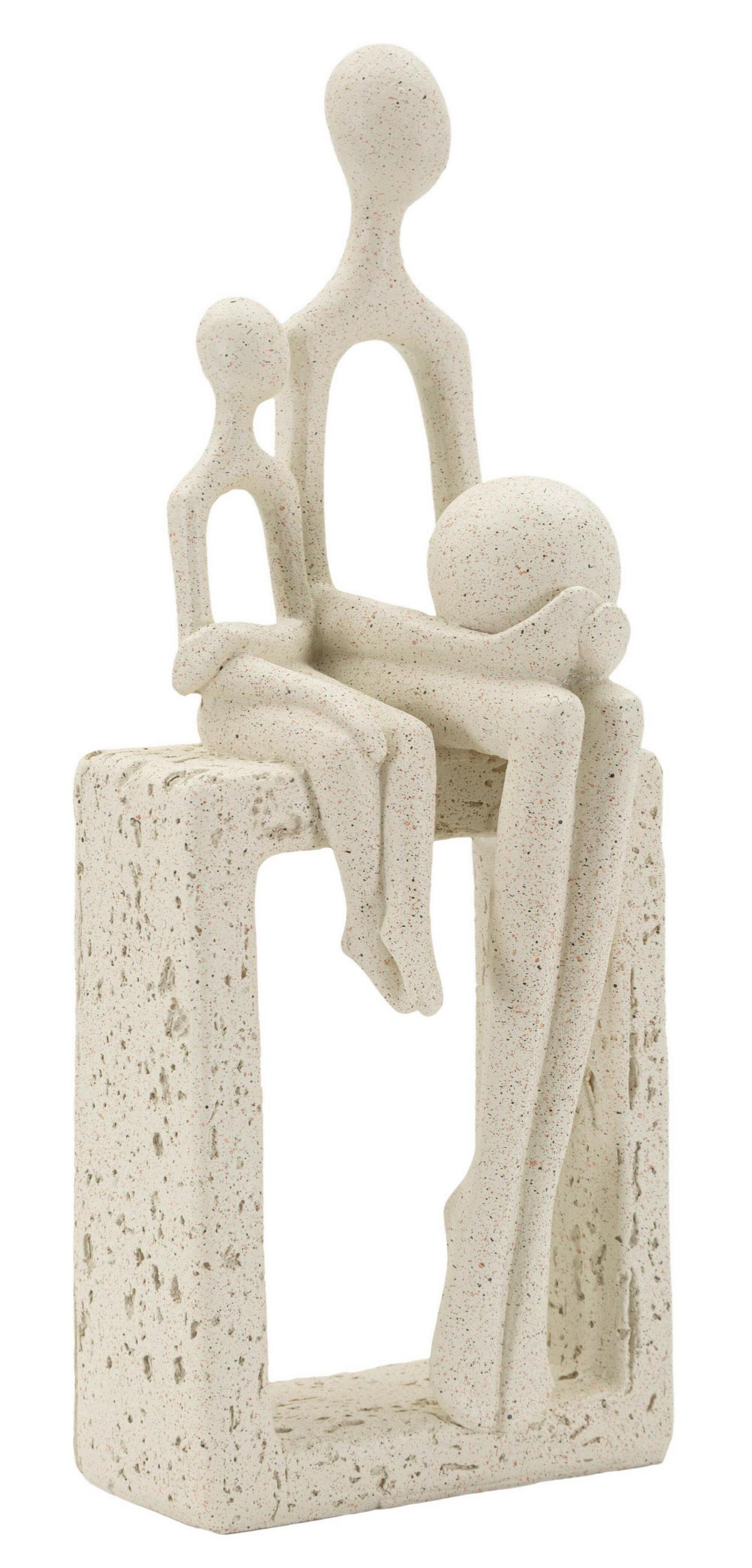 Skulptur Josef Cream - Basics, Kunststoff (10/26/7.5cm)