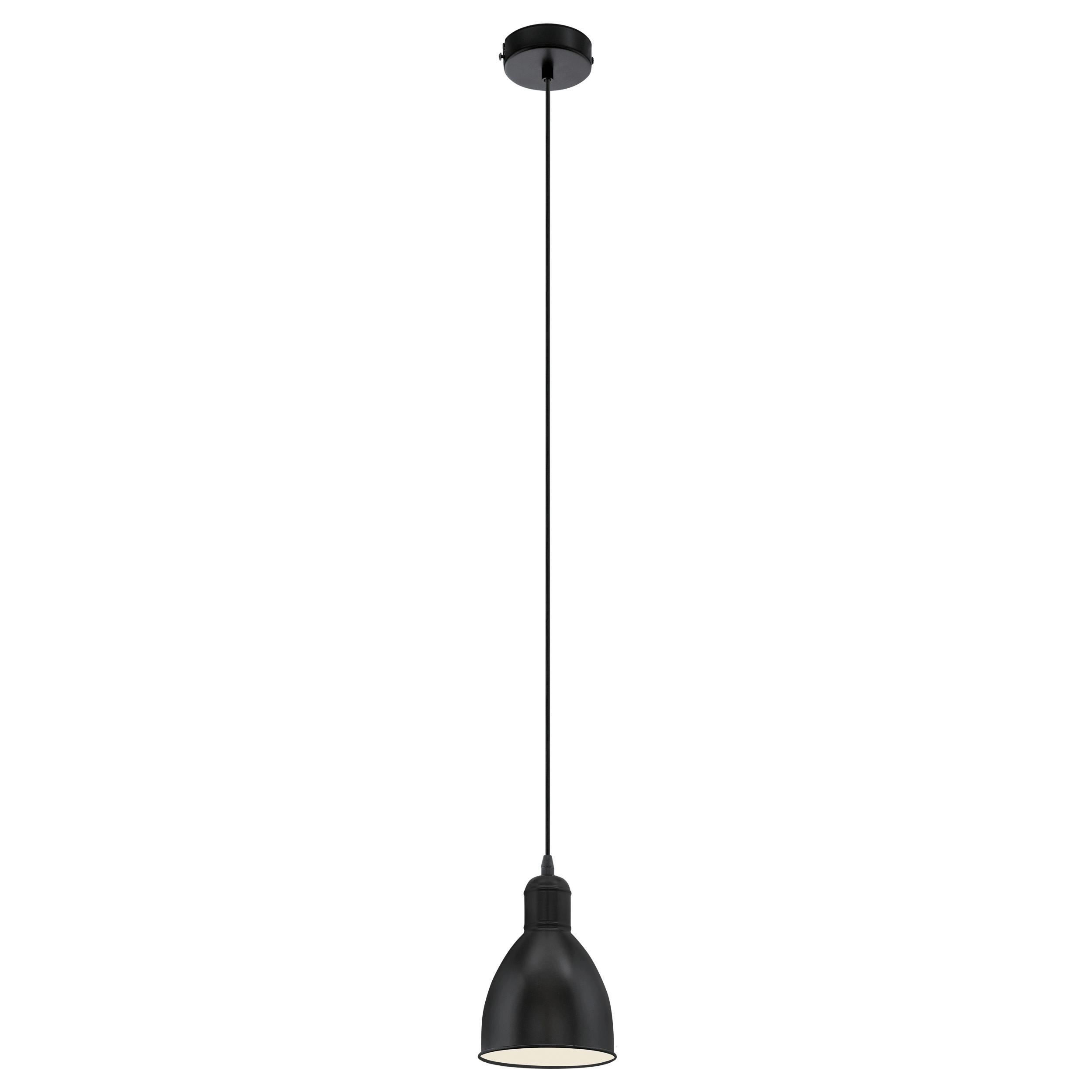 Hängeleuchte 49464* Priddy - Weiss/Schwarz, Design, Metall (15,5/110cm) - Eglo