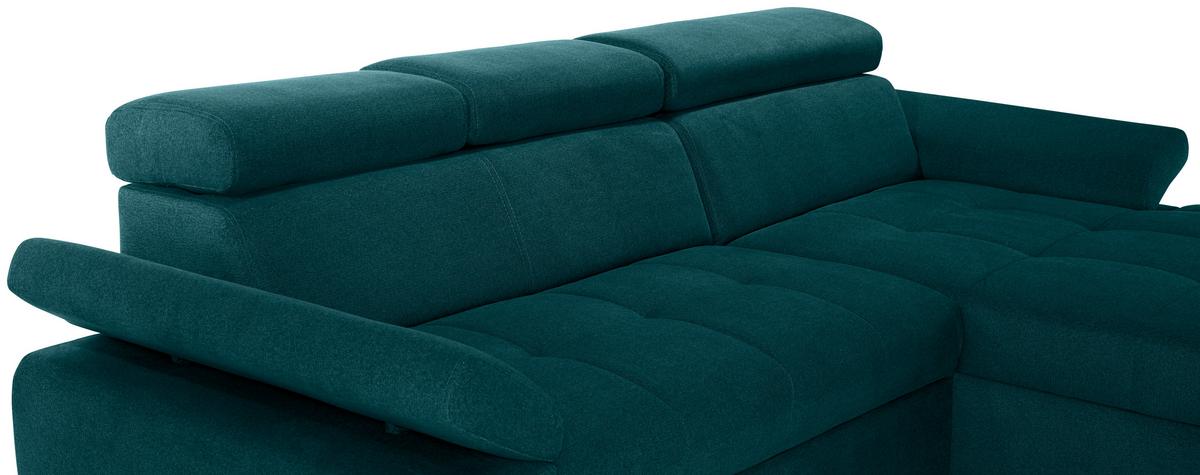 Coltar PERRY - verde închis, Design, textil (292/183cm) - Modern Living