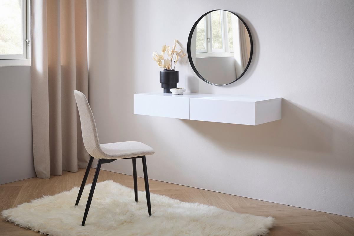 STÓŁ KONSOLA NEWNIQ - biały, Design, materiał drewnopochodny (110/40/16cm) - Hom`in