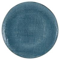 Desszertes Tányér Canvas - kék, kerámia (22/22/3cm) - Premium Living