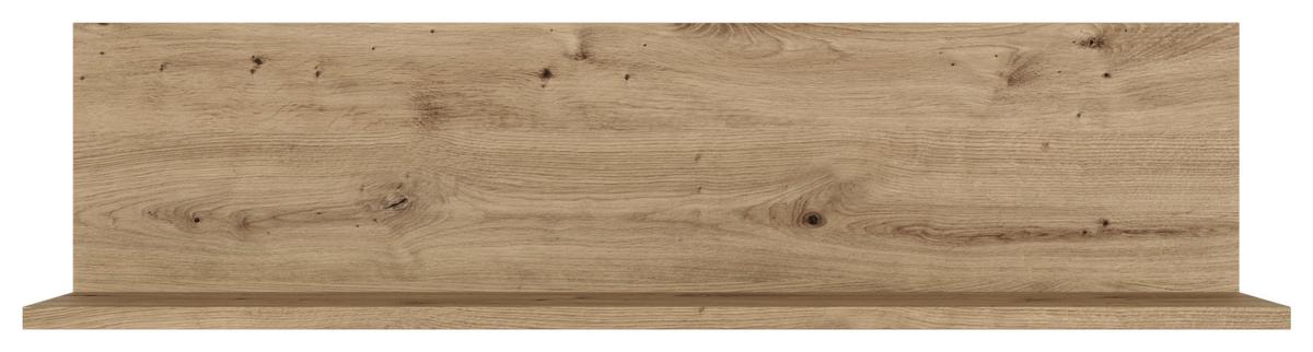 Wandboard Cara ca. 100x23x19 cm Eiche Artisan - Eiche Artisan, KONVENTIONELL, Holzwerkstoff (100/22,8/18,6cm) - FlexWell