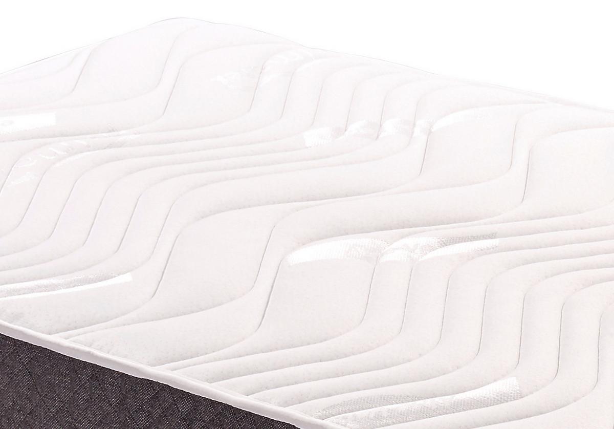 Viscomatratze Visco Deluxe ca. 90x200 cm - Weiß, KONVENTIONELL, Textil (90/200cm) - Livetastic