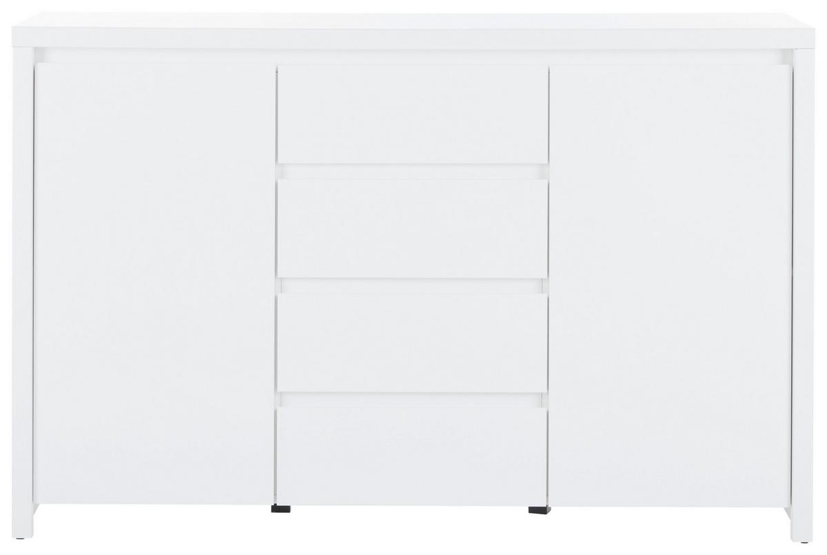 Komoda Larios - bijela, Moderno, drvni materijal (143/91/40cm) - Modern Living
