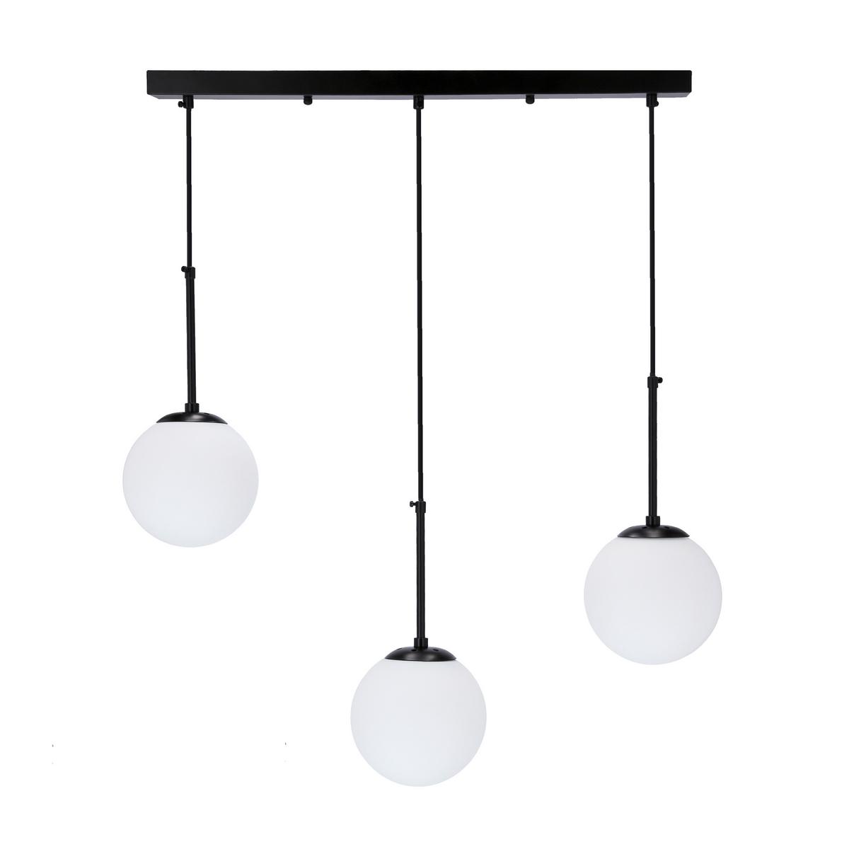 Svjetiljka Viseća 33-09609 Pompei - bijela/crna, Basics, metal (67/15/150cm)
