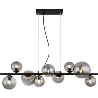 LAMPA WISZĄCA LED VILLA - czarny, Design, metal/szkło (87/34,5/120cm) - Dieter Knoll