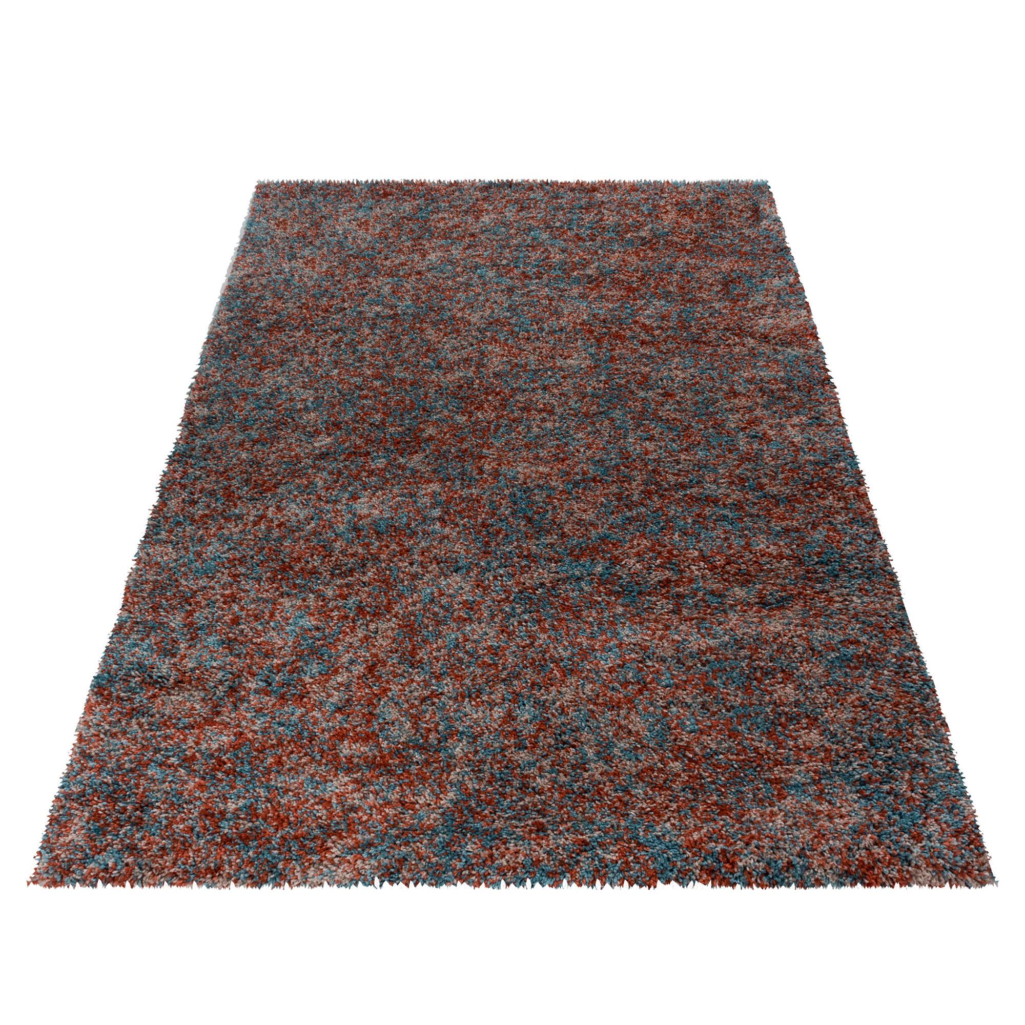 Hochflorteppich Enjoy Terracotta ca. 60x110cm - Terracotta, KONVENTIONELL, Textil (60/110cm) - Novel
