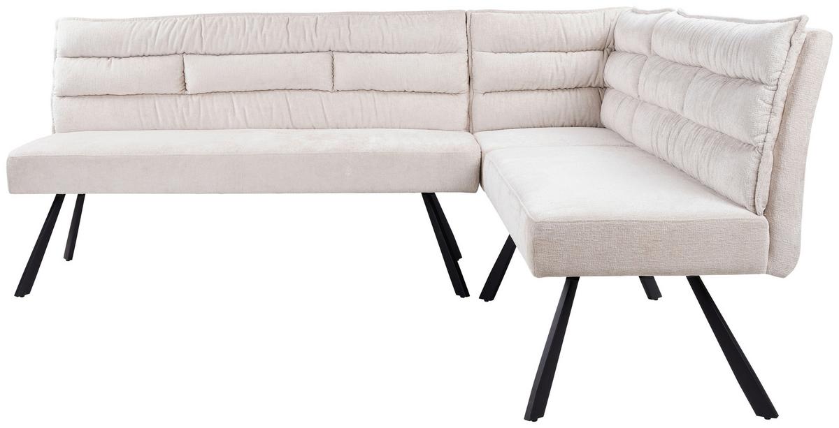 Kotna Klop Yuri, Bež - črna/bež, Trendi, kovina/tekstil (176-214/68/88cm) - Livetastic