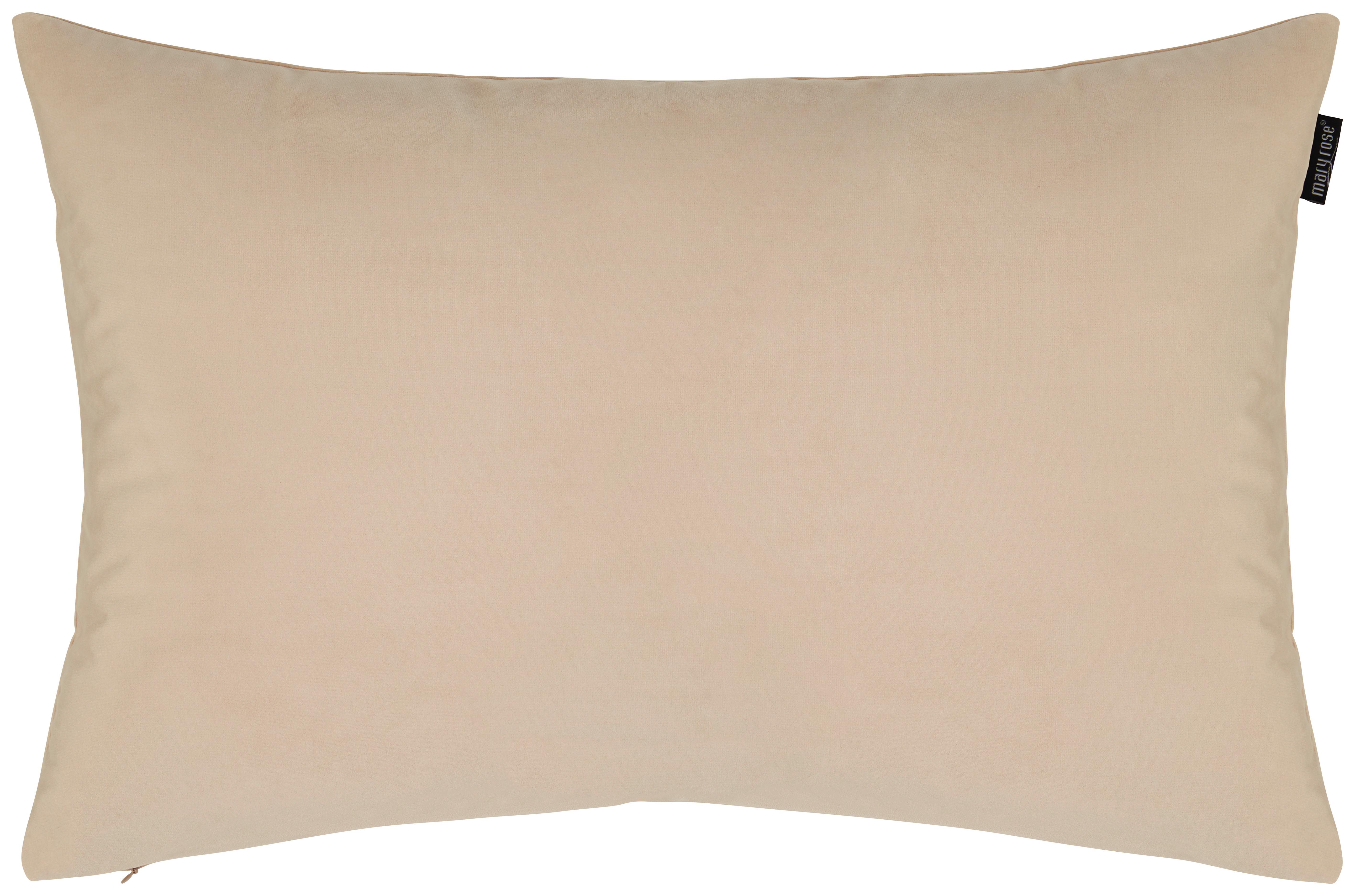 Zierkissen Willow in Beige ca. 40x60cm - Beige, MODERN, Textil (40/60cm) - Mary's