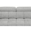 Wohnlandschaft Melbourne Grau - grå/svart, Modern, metall/trä (285/75-103/182cm) - Based