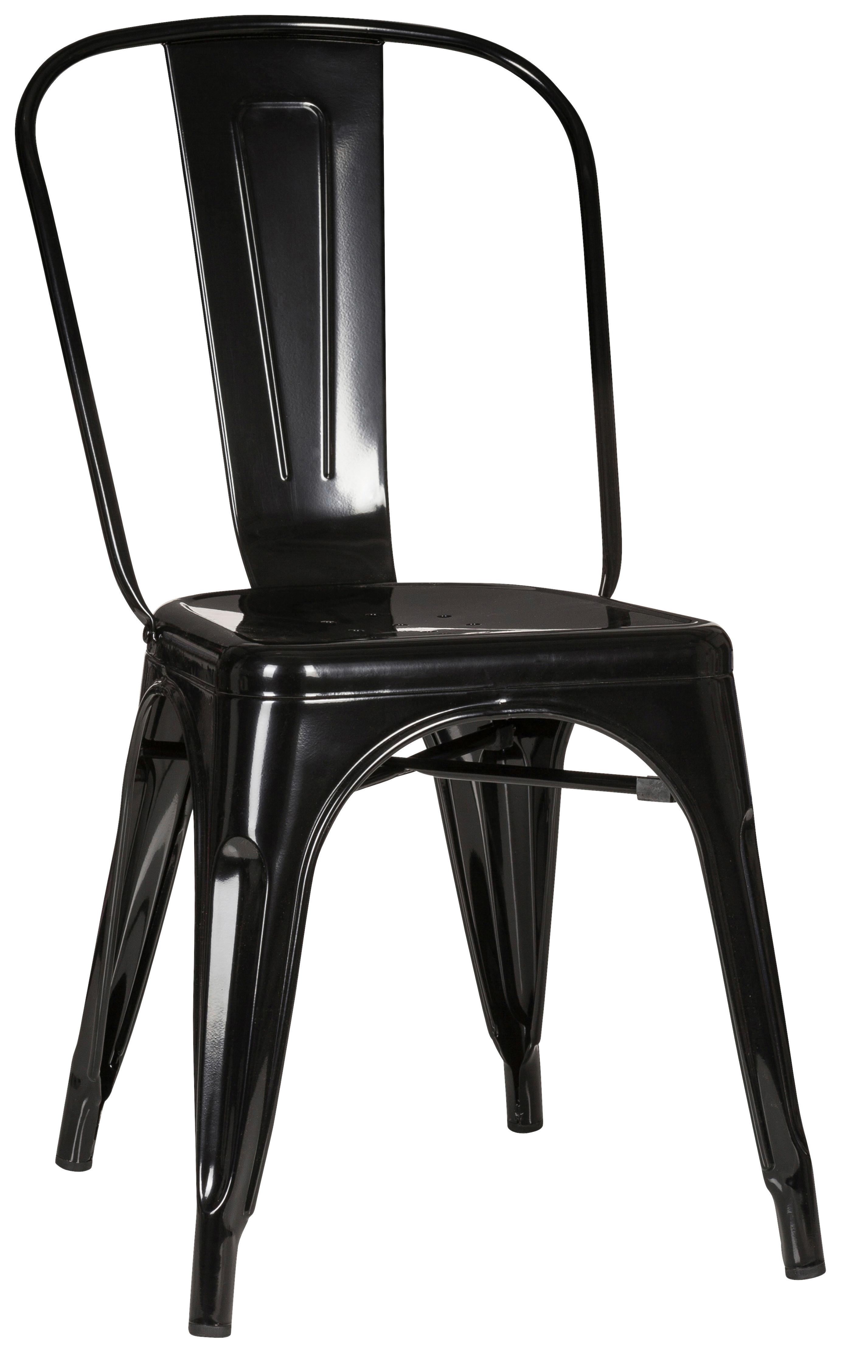 Stol Vantaggio Comfort, Črna - črna, Basics, kovina (44/84/54cm) - MID.YOU